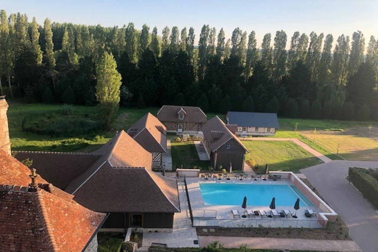 Les Manoirs Des Portes De Deauville - Small Luxury Hotel Of The World Canapville  Exterior photo